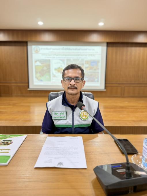 ประชุมการวิเคราะห์ชุมชนแบบมีส่วนร่วม และวิเคราะห์ระบบโดยใช้กรอบ DPSR เพื่อรับทราบปัญหาและความต้องการของเกษตรกร