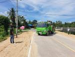 ลงพื้นที่จัดเตรียมสถานที่สำหรับลอยกระทง ณ บริเวณริมคลองลำเบ็ด