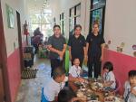 ตรวจติดตามอาหารกลางวัน ของศูนย์พัฒนาเด็กเล็กบ้านเจ็นและโรงเรียนวัดประจิมทิศาราม