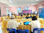 คณะกรรมการชมรมผู้สูงอายุจังหวัดพัทลุง ลงตรวจเยี่ยมชมรมผู้สูงอายุเทศบาลตำบลตำนาน