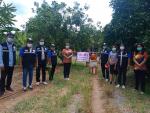 ลงพื้นที่ให้ความช่วยเหลือประชาชนกลุ่มเสี่ยงผู้ป่วย COVID-19 ในเบื้องต้น