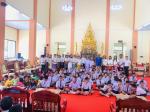 กิจกรรมประเพณีวันเข้าพรรษา  ทำบุญถวายเทียนพรรษา จำนวน ๙ วัด