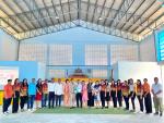 พนักงานเทศบาลร่วมเป็นเกียรติเดินทางไปส่ง นายอภิชาติ  ไชยรุต