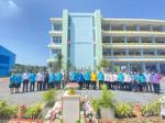 พิธีเปิดอาคารเรียนใหม่ อาคารสถิตธรรมาทร 1 (ตาหลวงสาย)  โรงเรียนบ้านทุ่งลาน สังกัดเทศบาลตําบลตํานาน