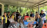 ลงพื้นที่มอบสิ่งของให้ความช่วยเหลือผู้ป่วยที่มีภาวะพึ่งพิงและผู้พิการที่มีภาวะพึ่งพิง" ในพื้นที่ หมู่ที่ 13,14