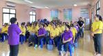 กิจกรรม "การทำขนมจีนกรอบ" ของนักเรียนของโรงเรียนผู้สูงอายุฯ ทต.ตำนาน